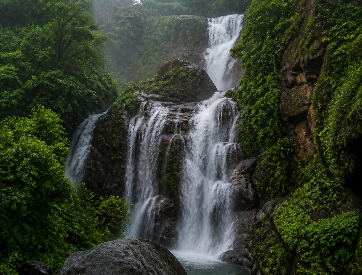 Waterfall in the Araku forest
